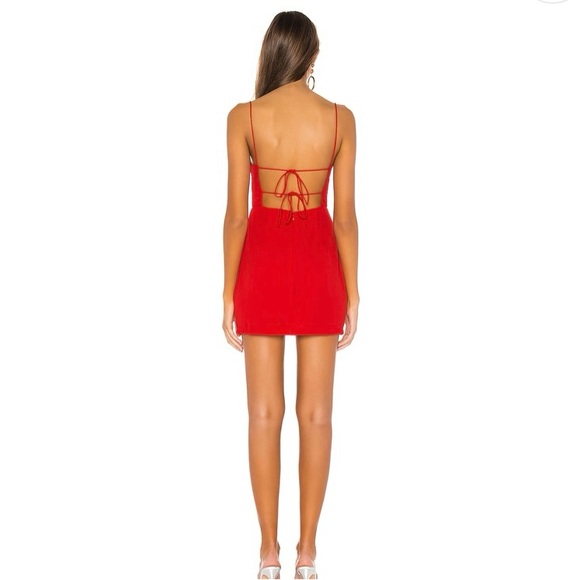 revolve red mini dress - Picture 2 of 2